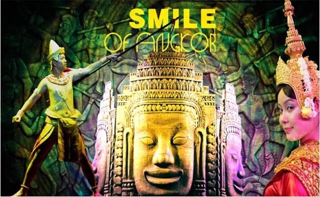 吴哥的微笑剧场表演（smile of Angkor...